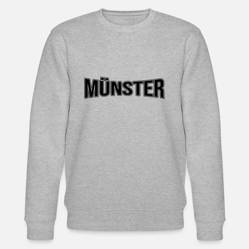 Münster - Stanley/Stella Unisex Bio-Sweatshirt CHANGER  - Grau meliert