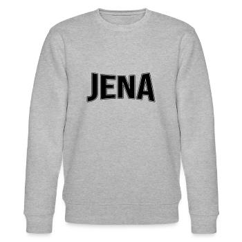 Jena - Stanley/Stella Unisex Bio-Sweatshirt CHANGER  - Grau meliert - Vorne - Nik (191cm) & Marisol (170cm)