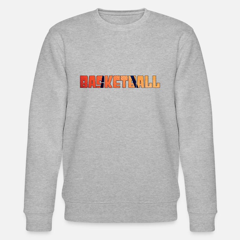 Basketball - Stanley/Stella Unisex Bio-Sweatshirt CHANGER  - Grau meliert