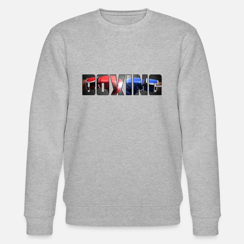 Boxe - Sweat bio CHANGER Stanley/Stella Unisexe - gris chiné