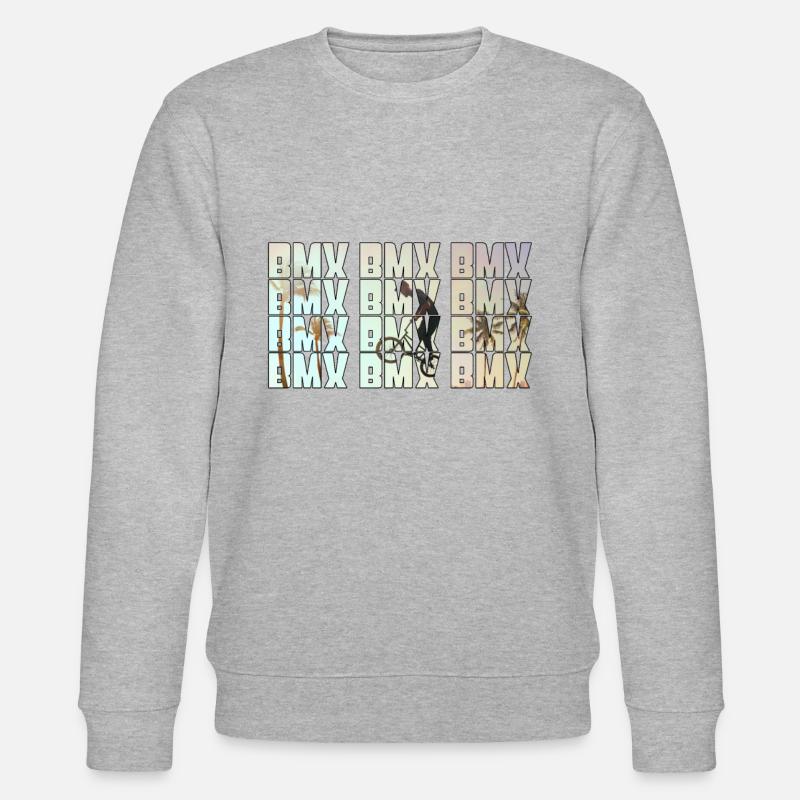 BMX - Stanley/Stella Unisex Bio-Sweatshirt CHANGER  - Grau meliert
