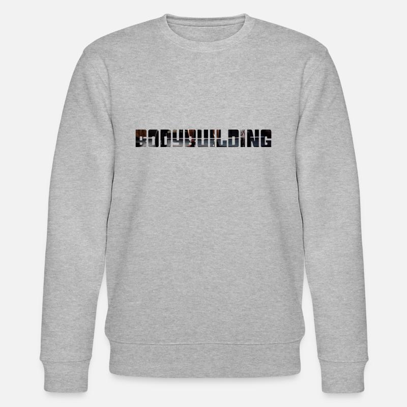 culturisme - Sweat bio CHANGER Stanley/Stella Unisexe - gris chiné