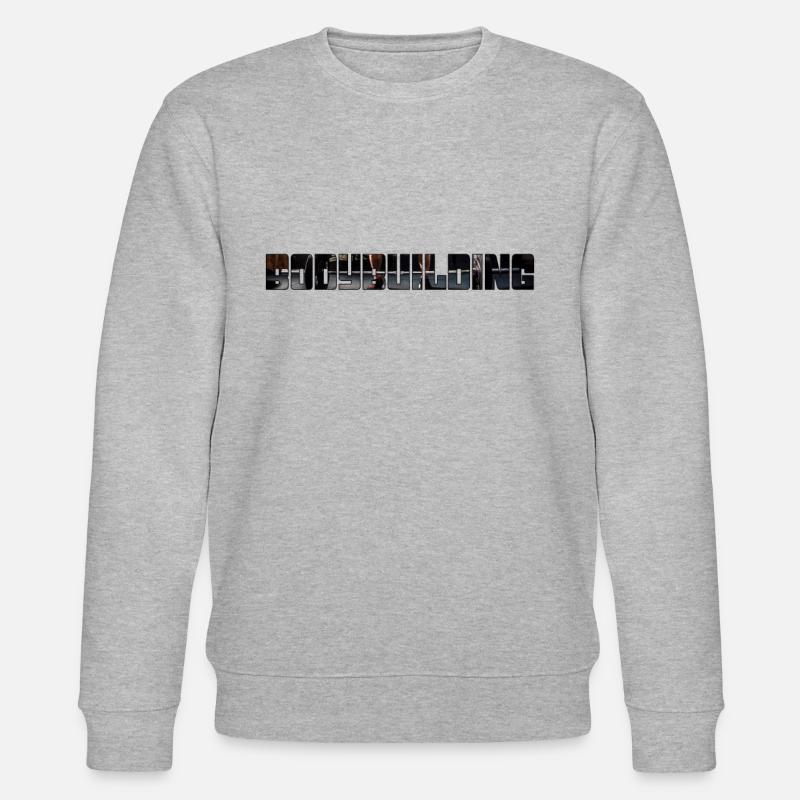bodybuilding - Stanley/Stella Unisex Bio-Sweatshirt CHANGER  - Grau meliert