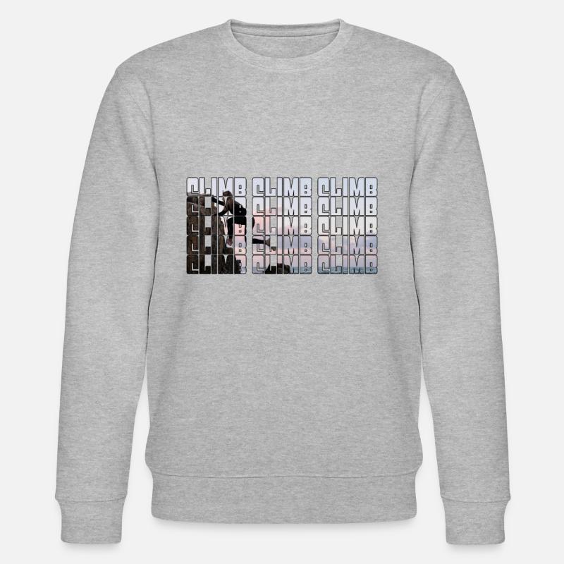 grimper - Sweat bio CHANGER Stanley/Stella Unisexe - gris chiné