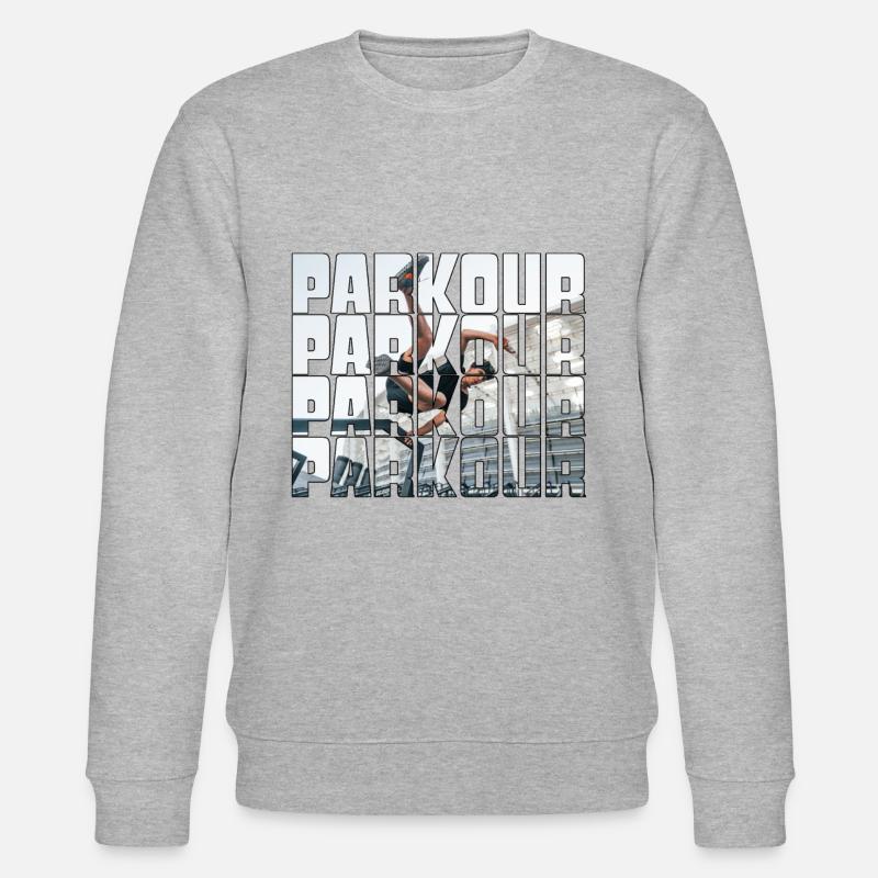 le parkour - Sweat bio CHANGER Stanley/Stella Unisexe - gris chiné