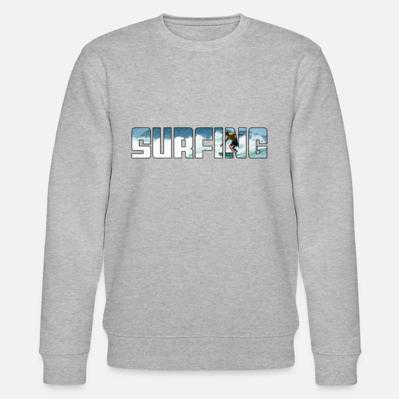 Surf - Sweat bio CHANGER Stanley/Stella Unisexe - gris chiné