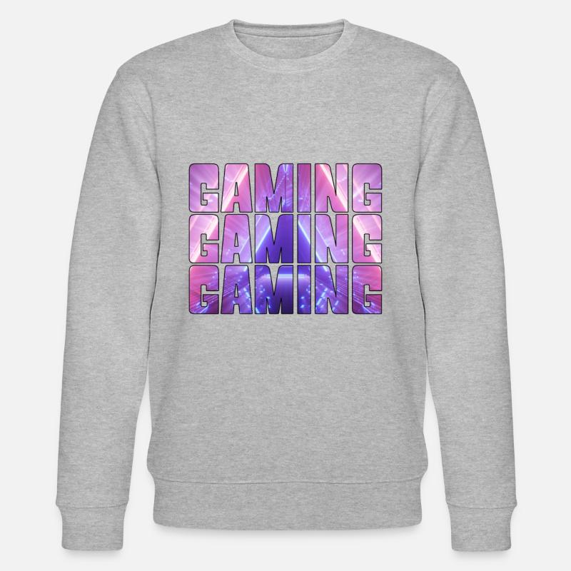 gaming - Stanley/Stella Unisex Bio-Sweatshirt CHANGER  - Grau meliert