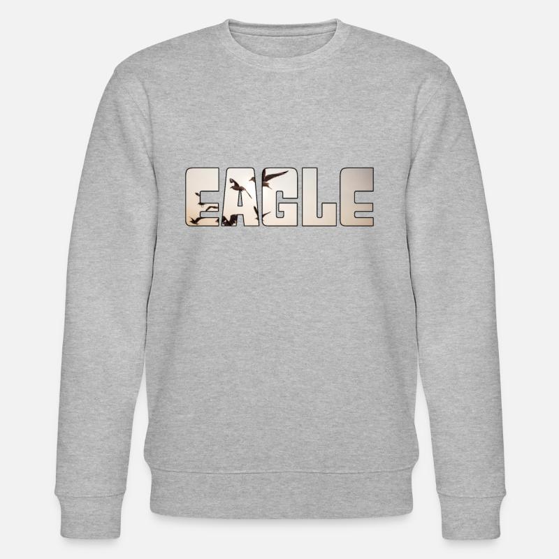 Eagle - Stanley/Stella CHANGER Unisex Organic Sweatshirt - heather grey