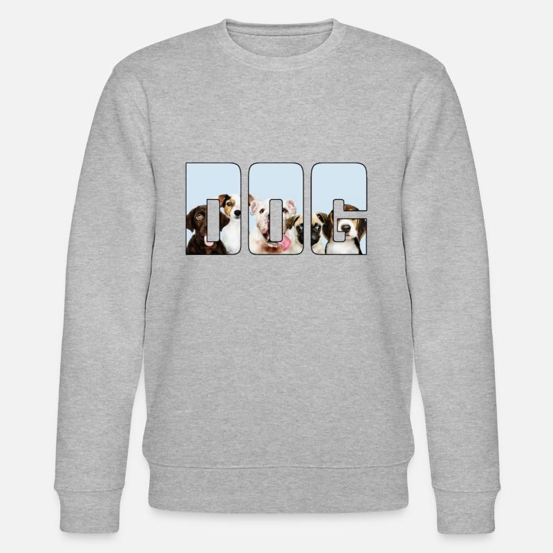 Chien - Sweat bio CHANGER Stanley/Stella Unisexe - gris chiné