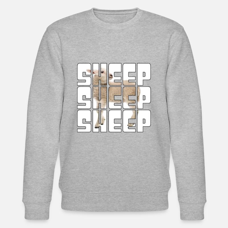 Mouton - Sweat bio CHANGER Stanley/Stella Unisexe - gris chiné