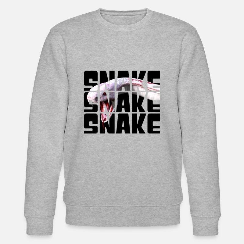Serpent - Sweat bio CHANGER Stanley/Stella Unisexe - gris chiné