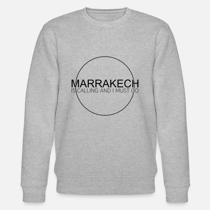 Marrakech Spruch - Stanley/Stella Unisex Bio-Sweatshirt CHANGER  - Grau meliert