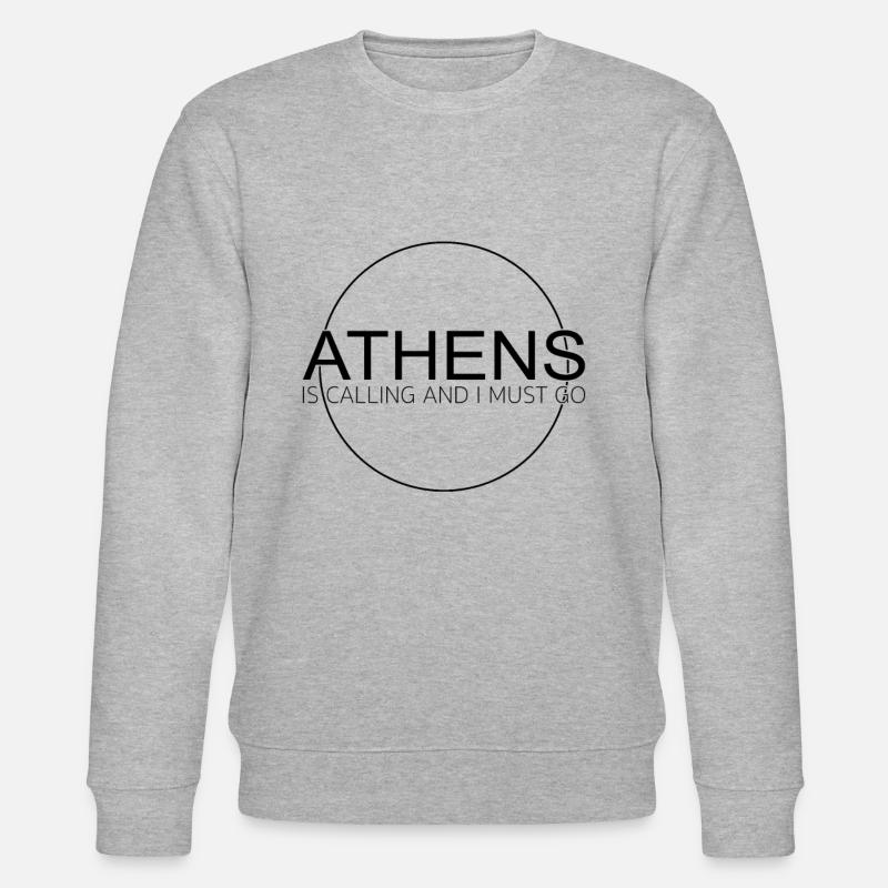 Athènes Dicton - Sweat bio CHANGER Stanley/Stella Unisexe - gris chiné