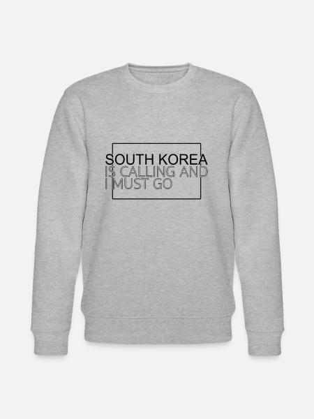South Korea - Stanley/Stella CHANGER Unisex Organic Sweatshirt - heather grey
