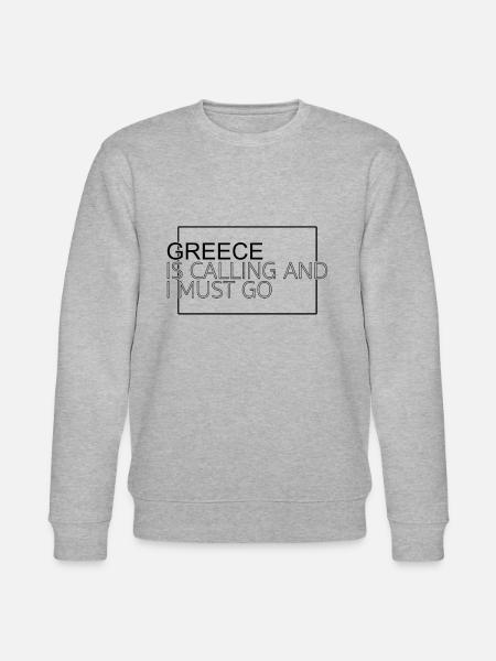 Grèce Dicton - Sweat bio CHANGER Stanley/Stella Unisexe - gris chiné