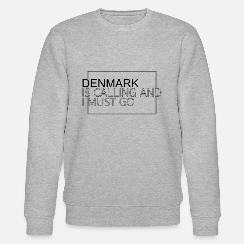 Danemark Dicton - Sweat bio CHANGER Stanley/Stella Unisexe - gris chiné