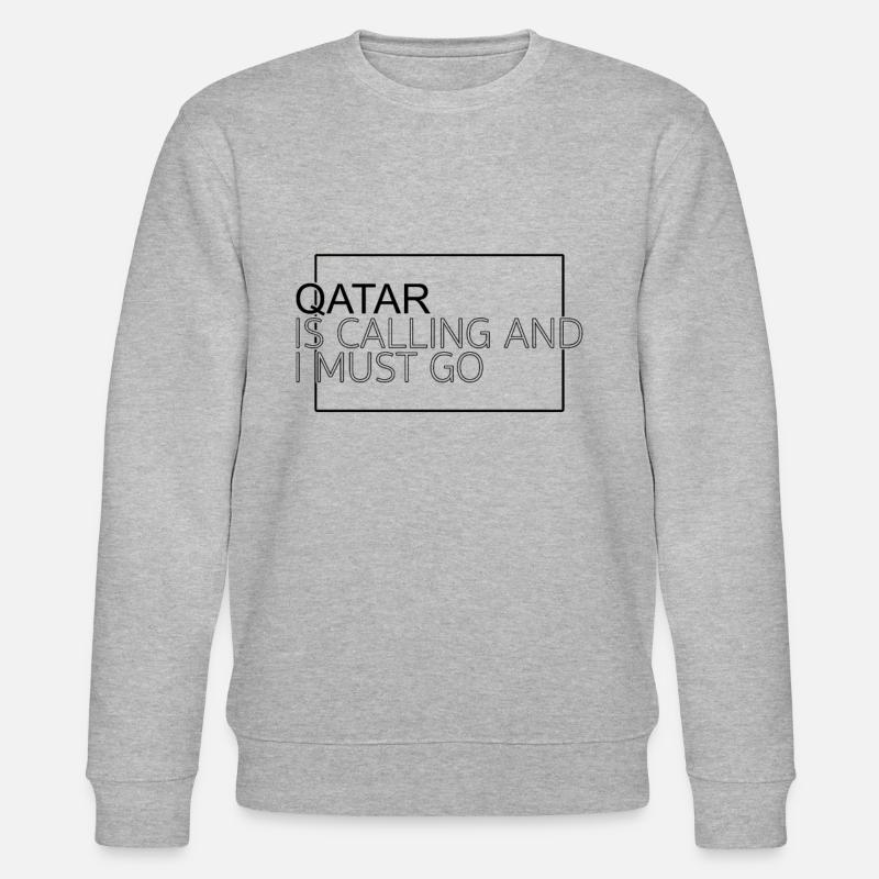 Qatar Dicton - Sweat bio CHANGER Stanley/Stella Unisexe - gris chiné