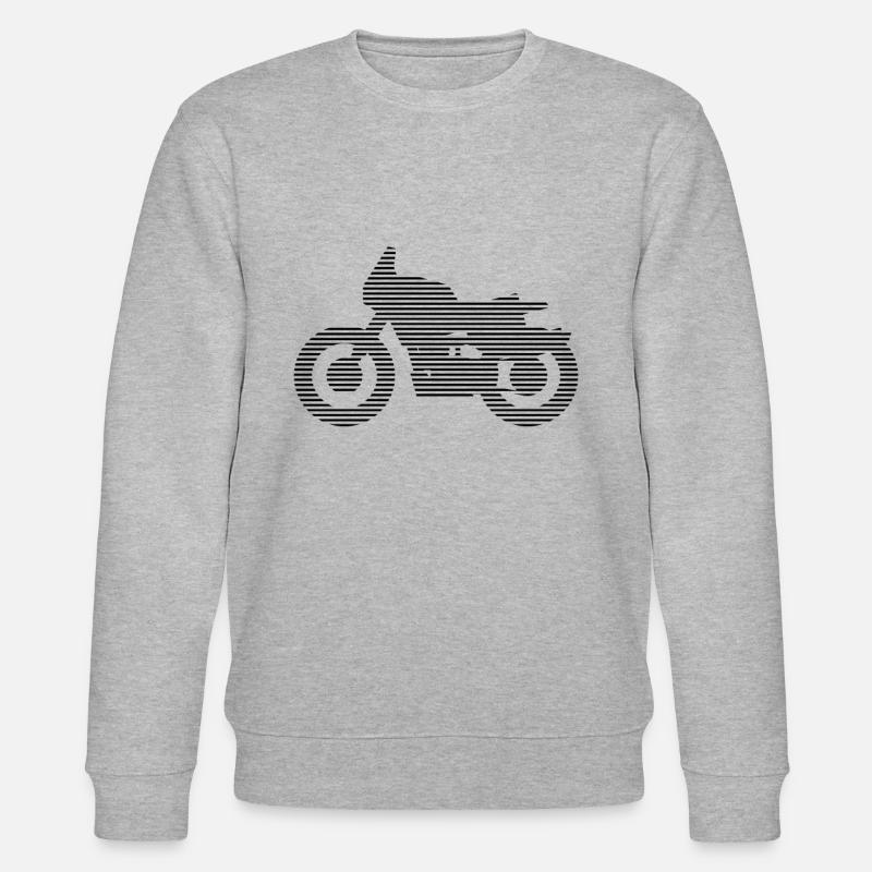 Motorcycle - Stanley/Stella CHANGER Unisex Organic Sweatshirt - heather grey