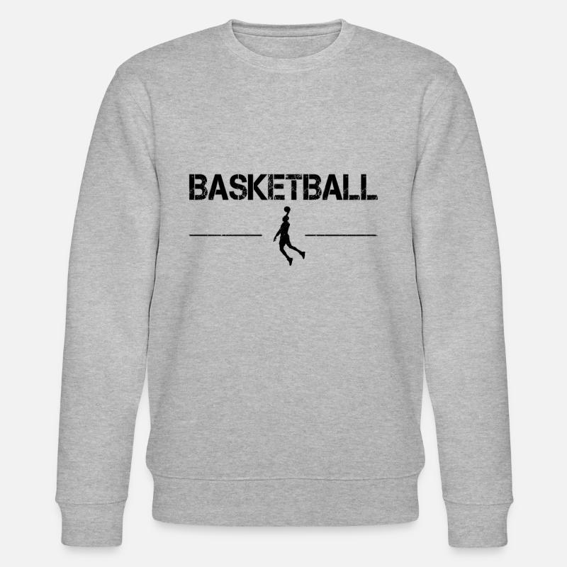 Basketball - Stanley/Stella Unisex Bio-Sweatshirt CHANGER  - Grau meliert