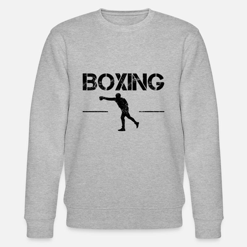 Boxe - Sweat bio CHANGER Stanley/Stella Unisexe - gris chiné