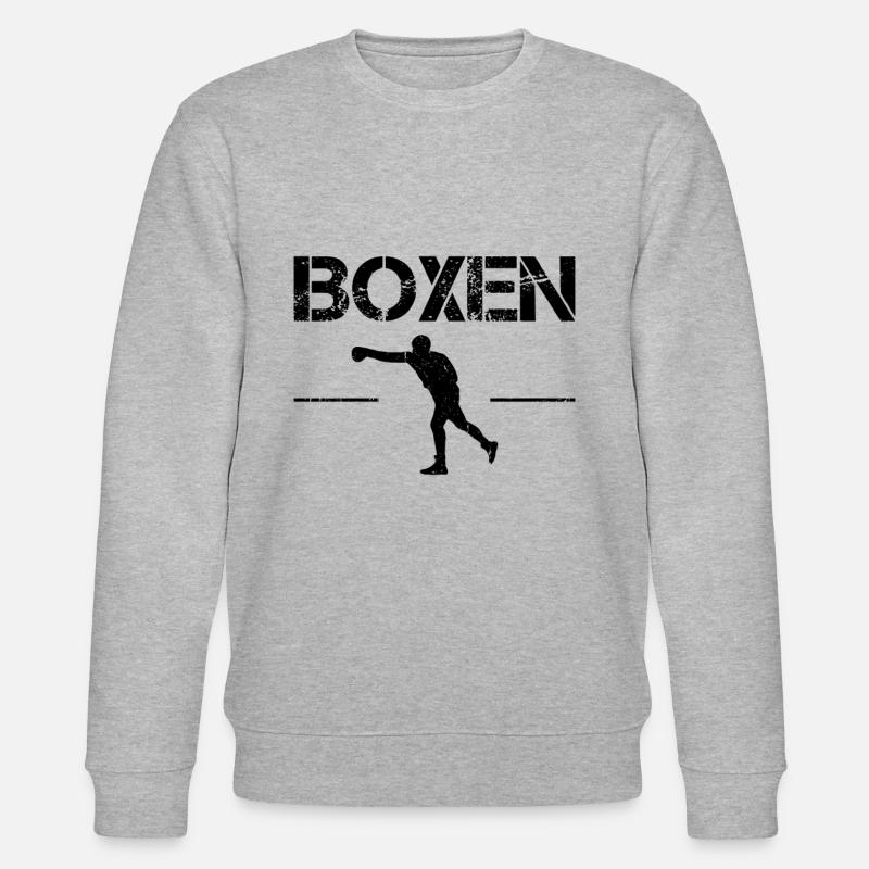 Boxe - Sweat bio CHANGER Stanley/Stella Unisexe - gris chiné