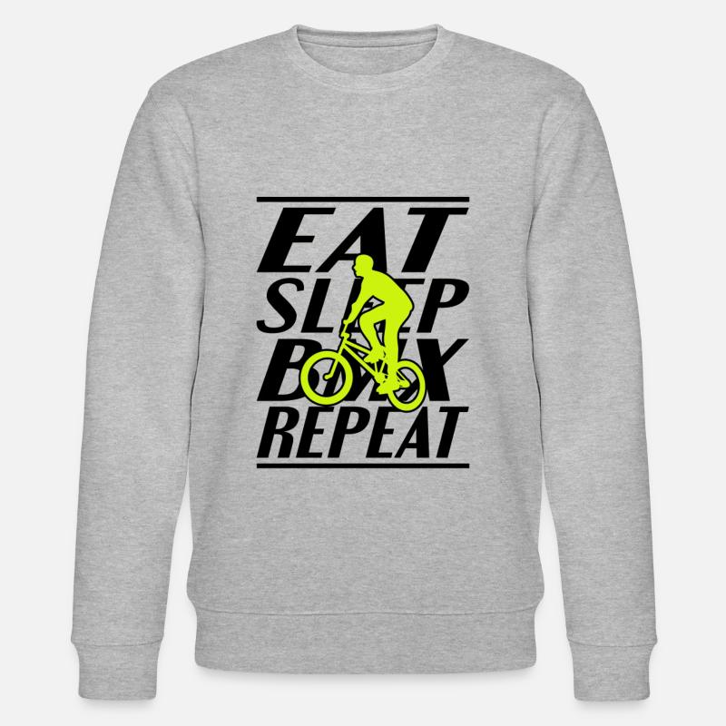 Nourriture Sleeping BMX - Sweat bio CHANGER Stanley/Stella Unisexe - gris chiné