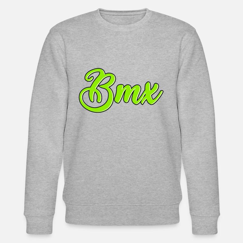 BMX - Stanley/Stella Unisex Bio-Sweatshirt CHANGER  - Grau meliert
