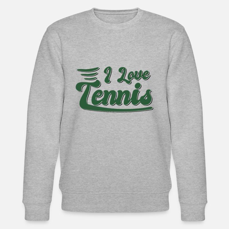 J’adore le tennis - Sweat bio CHANGER Stanley/Stella Unisexe - gris chiné