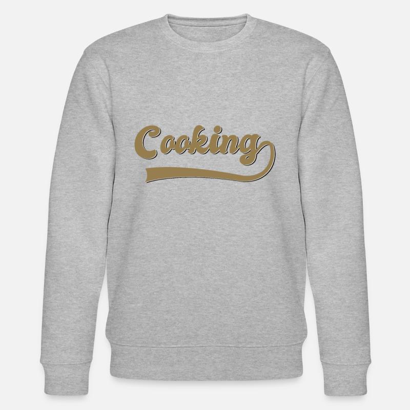 Kochen - Stanley/Stella Unisex Bio-Sweatshirt CHANGER  - Grau meliert