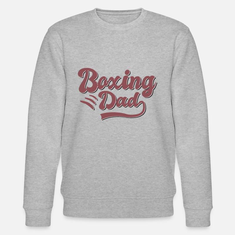 Boxe Papa Cadeau - Sweat bio CHANGER Stanley/Stella Unisexe - gris chiné