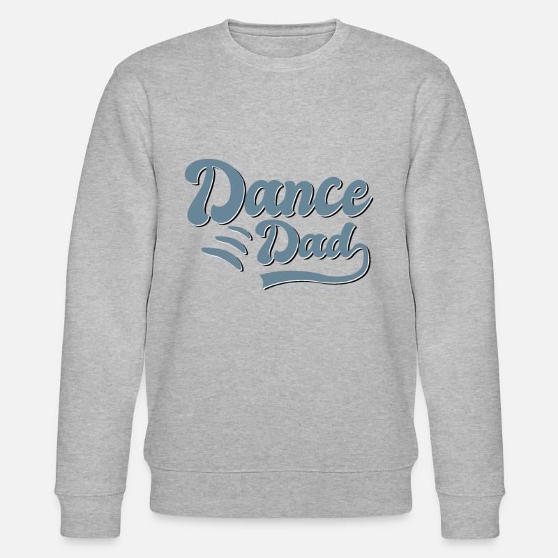 Tanzen Papa Geschenk - Stanley/Stella Unisex Bio-Sweatshirt CHANGER  - Grau meliert
