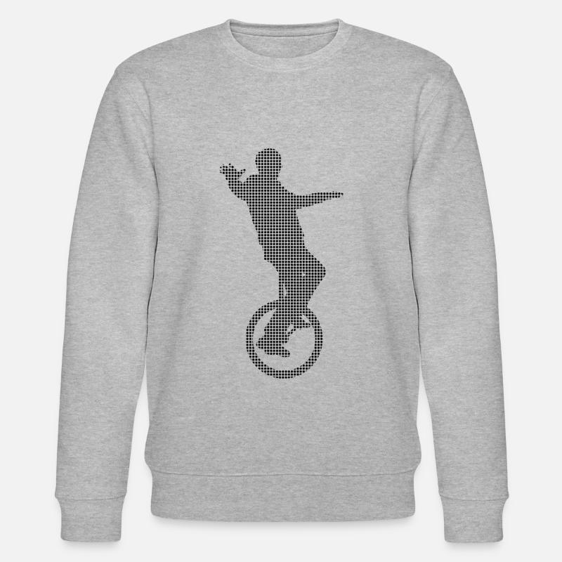 Einrad - Stanley/Stella Unisex Bio-Sweatshirt CHANGER  - Grau meliert