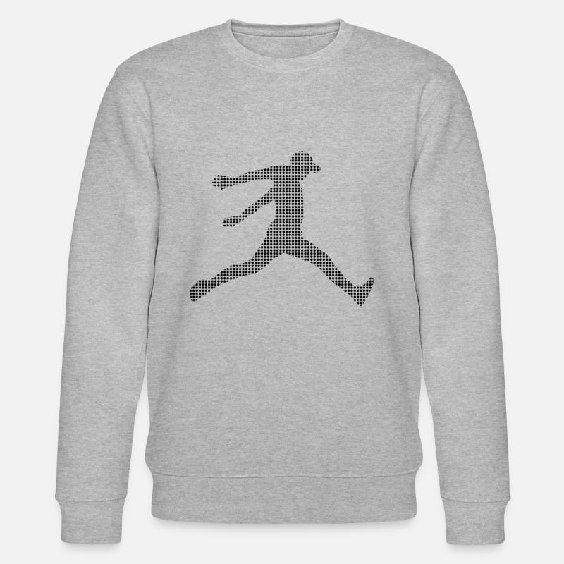 Parkour - Stanley/Stella Unisex Bio-Sweatshirt CHANGER  - Grau meliert
