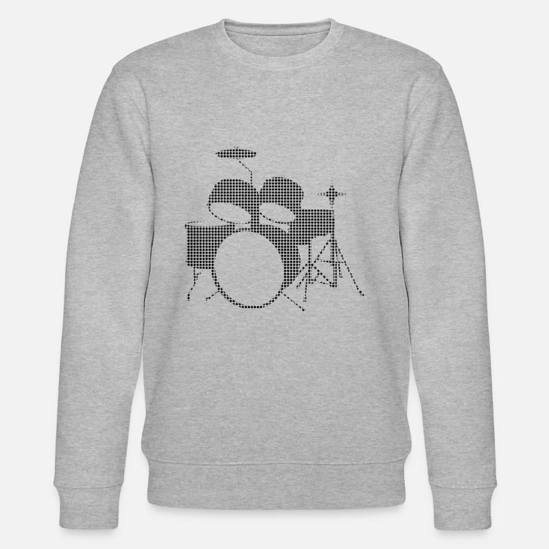 Percussion - Sweat bio CHANGER Stanley/Stella Unisexe - gris chiné