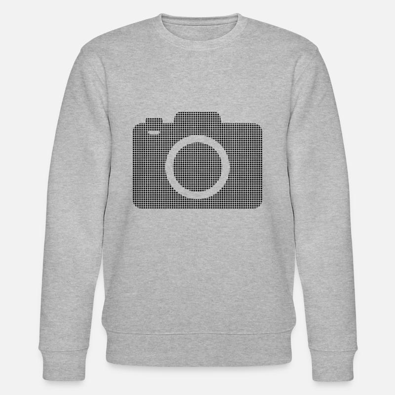 Camera - Stanley/Stella CHANGER Unisex Organic Sweatshirt - heather grey