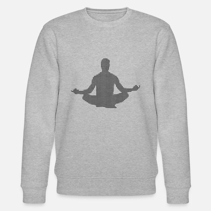 Méditation - Sweat bio CHANGER Stanley/Stella Unisexe - gris chiné