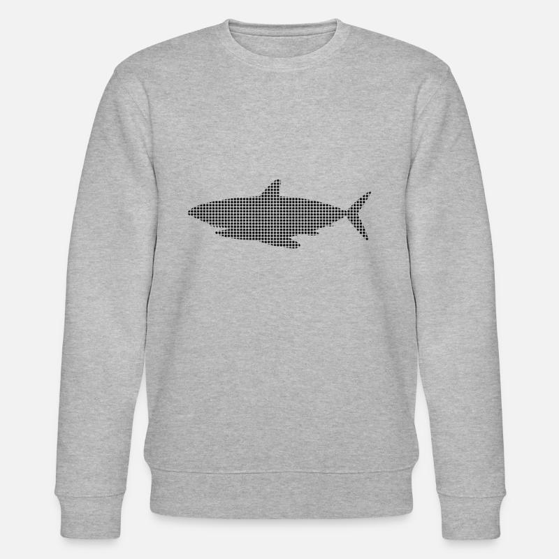 Requin - Sweat bio CHANGER Stanley/Stella Unisexe - gris chiné