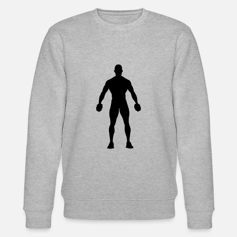Fitness - Stanley/Stella Unisex Bio-Sweatshirt CHANGER  - Grau meliert