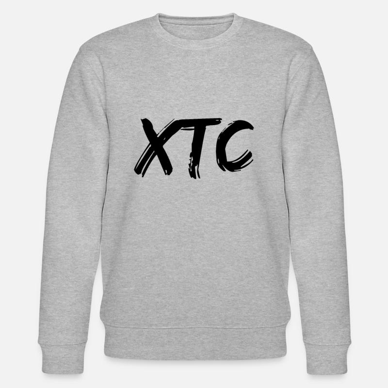 XTC Schriftzug - Stanley/Stella Unisex Bio-Sweatshirt CHANGER  - Grau meliert