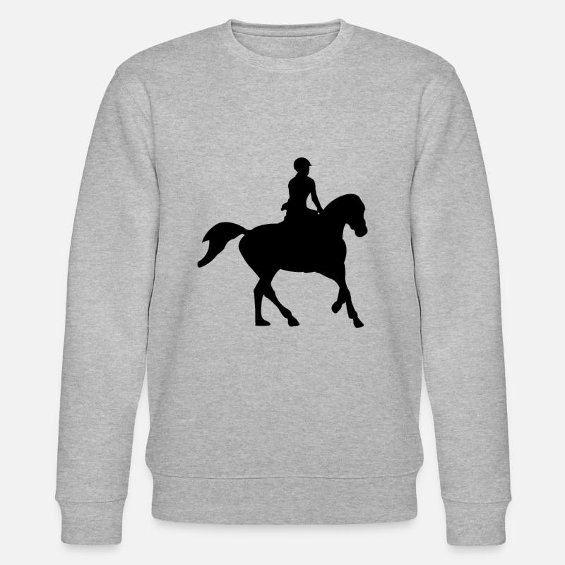 Équitation - Sweat bio CHANGER Stanley/Stella Unisexe - gris chiné