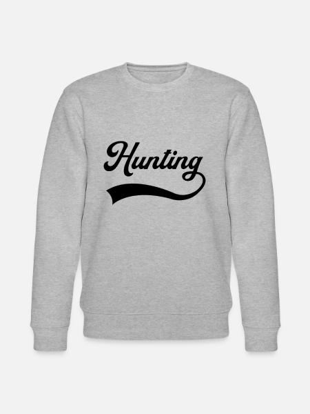 Hiking lettering - Stanley/Stella CHANGER Unisex Organic Sweatshirt - heather grey