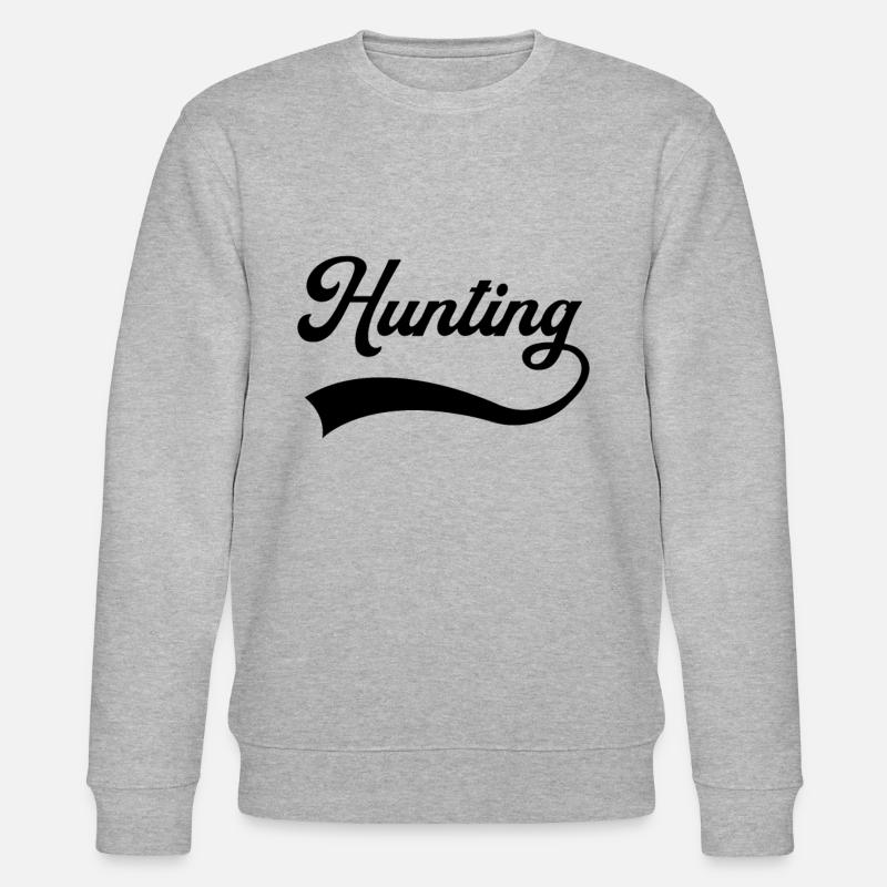 Lettrage de randonnée - Sweat bio CHANGER Stanley/Stella Unisexe - gris chiné