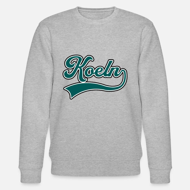 Lettrage de Cologne - Sweat bio CHANGER Stanley/Stella Unisexe - gris chiné