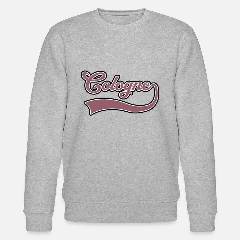 Köln Schriftzug - Stanley/Stella Unisex Bio-Sweatshirt CHANGER  - Grau meliert