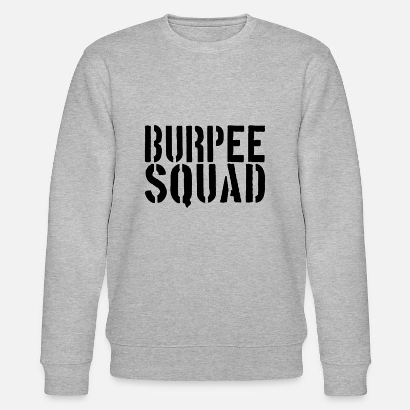 Escouade Burpee - Sweat bio CHANGER Stanley/Stella Unisexe - gris chiné