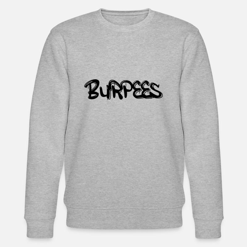 Graffiti Burpee - Sweat bio CHANGER Stanley/Stella Unisexe - gris chiné