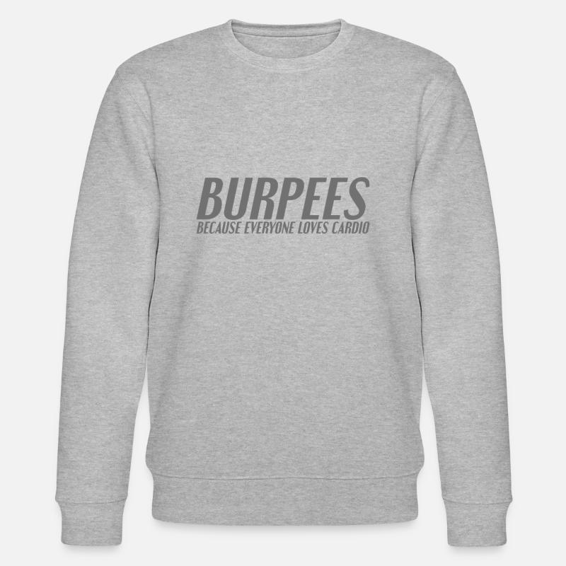 Burpee dicton - Sweat bio CHANGER Stanley/Stella Unisexe - gris chiné