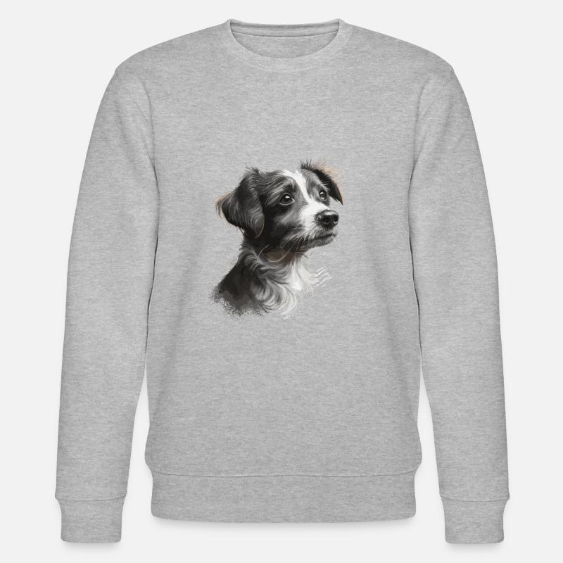 Chien - Sweat bio CHANGER Stanley/Stella Unisexe - gris chiné