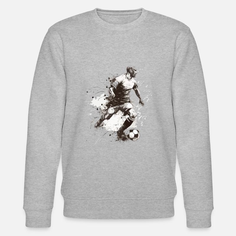 Footballeur - Sweat bio CHANGER Stanley/Stella Unisexe - gris chiné
