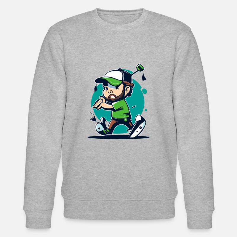 Golfe - Sweat bio CHANGER Stanley/Stella Unisexe - gris chiné